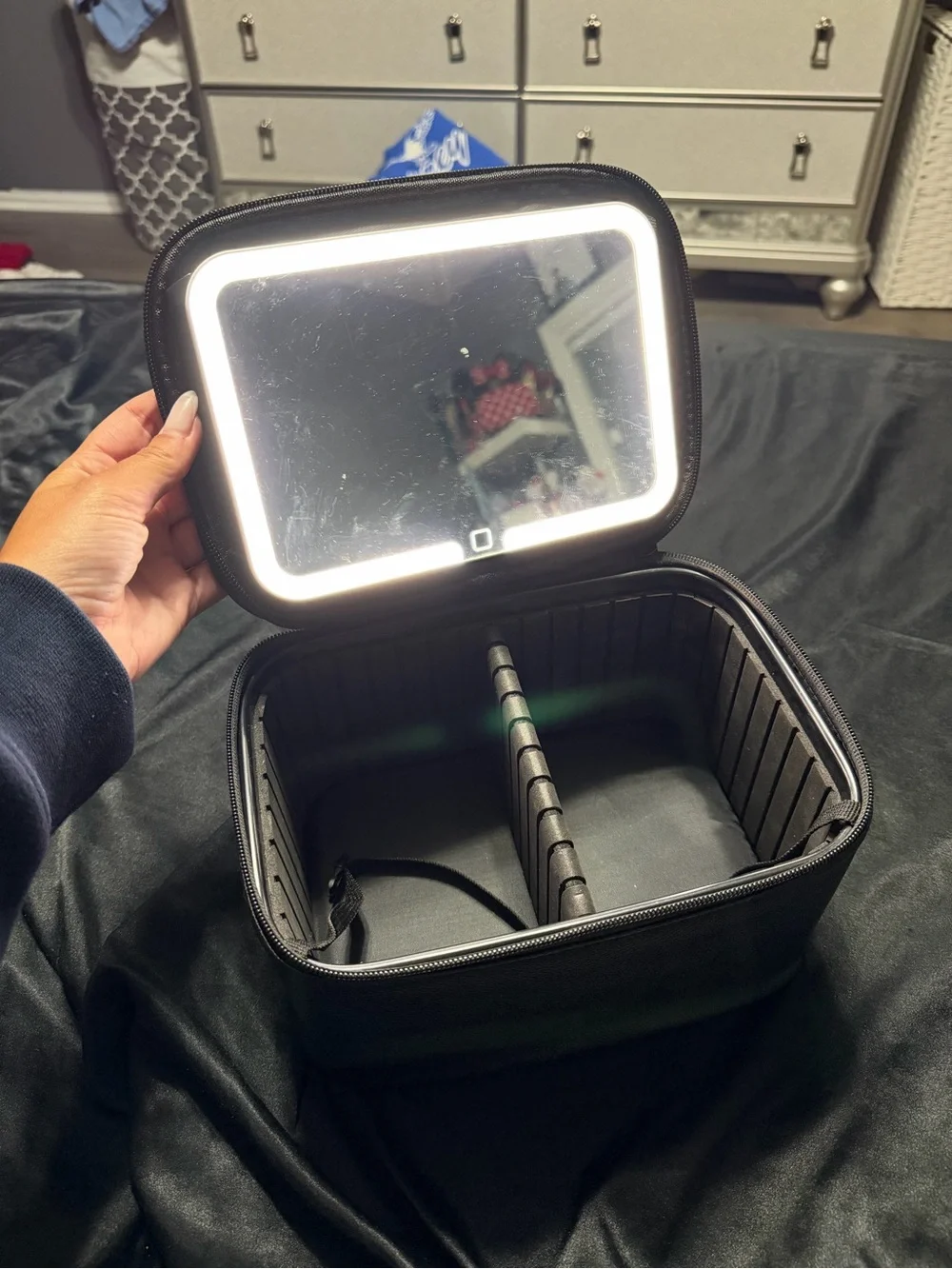Makeup Bag with light